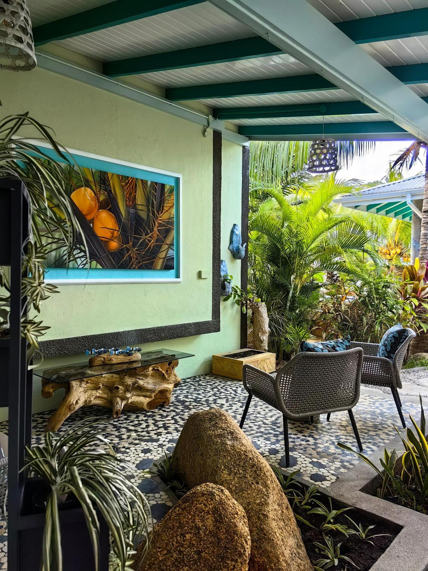 Villa Charme De L'Ile ラ・ディーグ島 エクステリア 写真